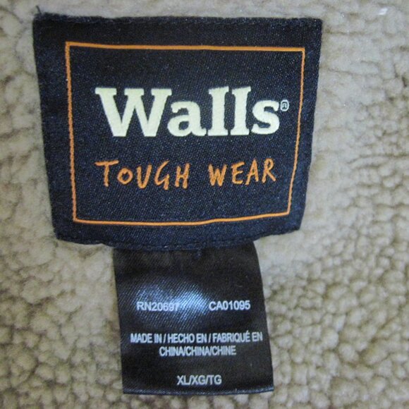 WALLS-Boys Size XL~Casual Jacket~Hoodie~Warm Sherpa Lining~Full Zipper-Pockets - Picture 3 of 9